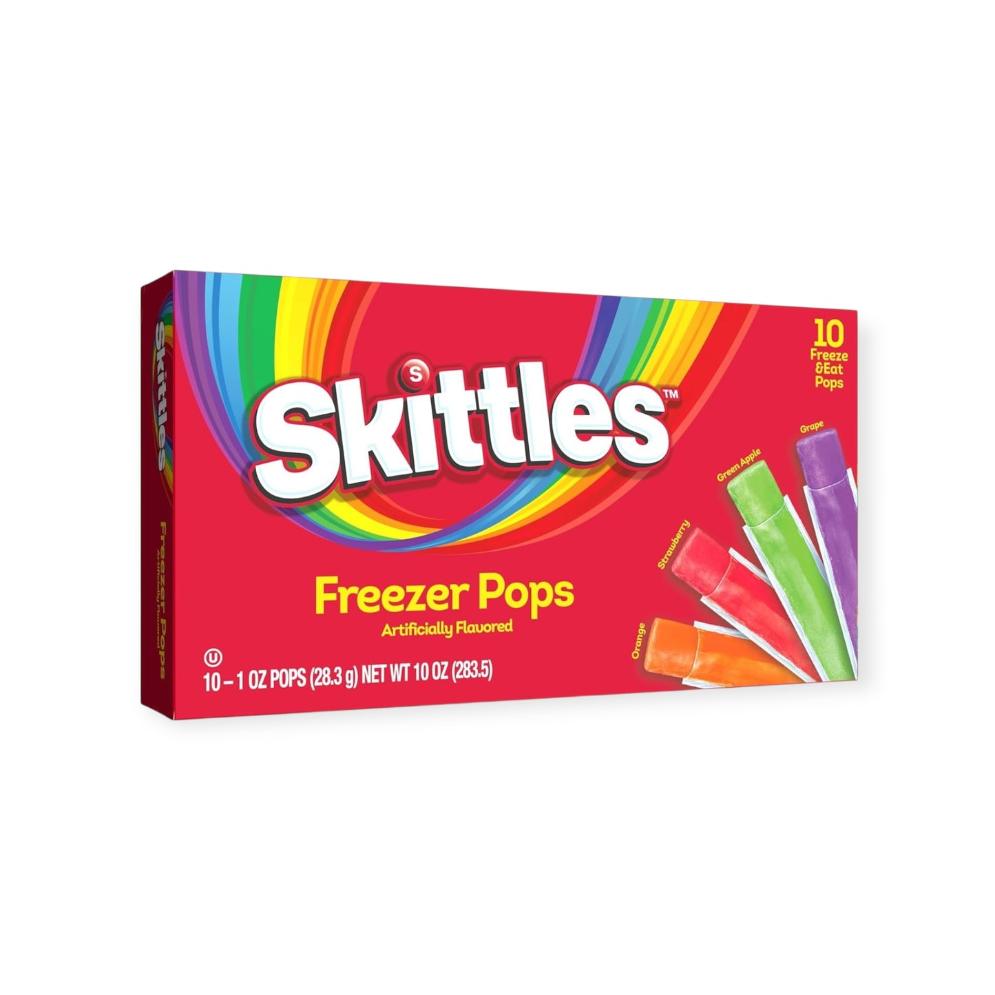 Skittles Freezer Pops 10x28.3g | Ansably