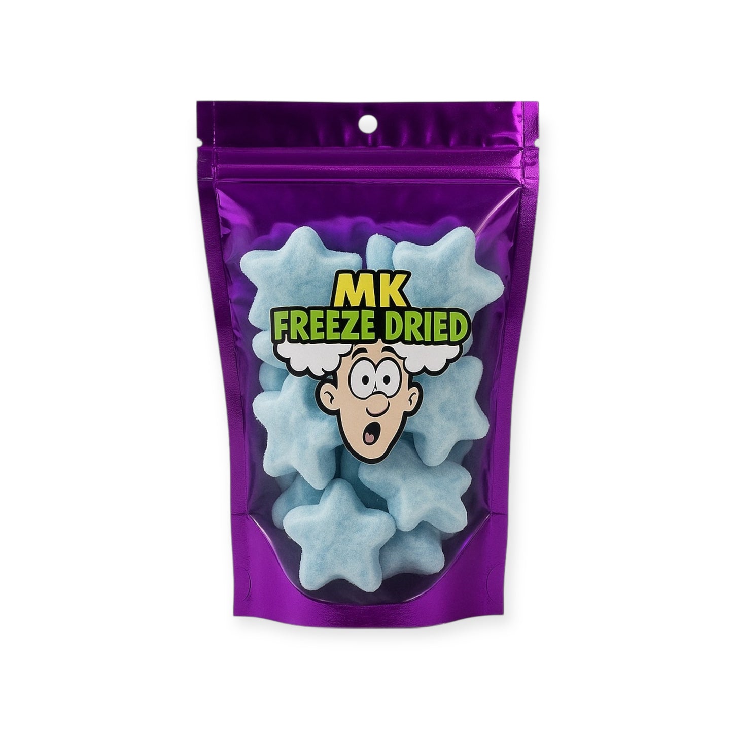 MK Freeze Dried Blue Star Candy 45g | Ansably