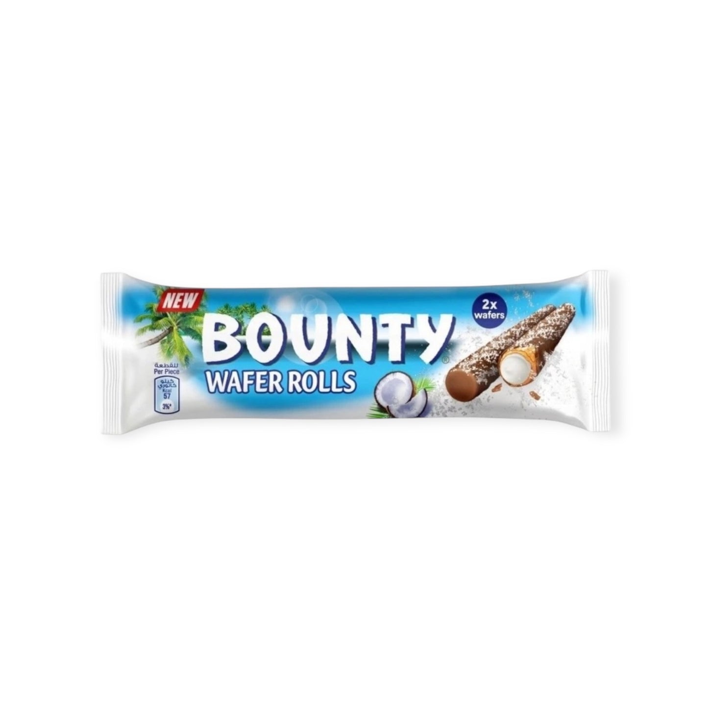 Bounty Wafer Rolls 22.5g 2pcs