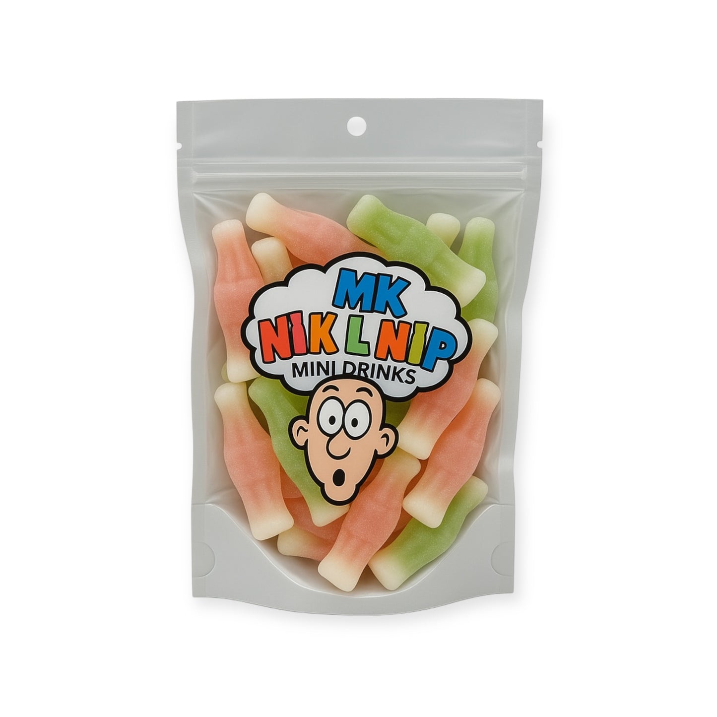 MK Freeze Dried Nik Nip Mini Drinks Candy 75g | Ansably