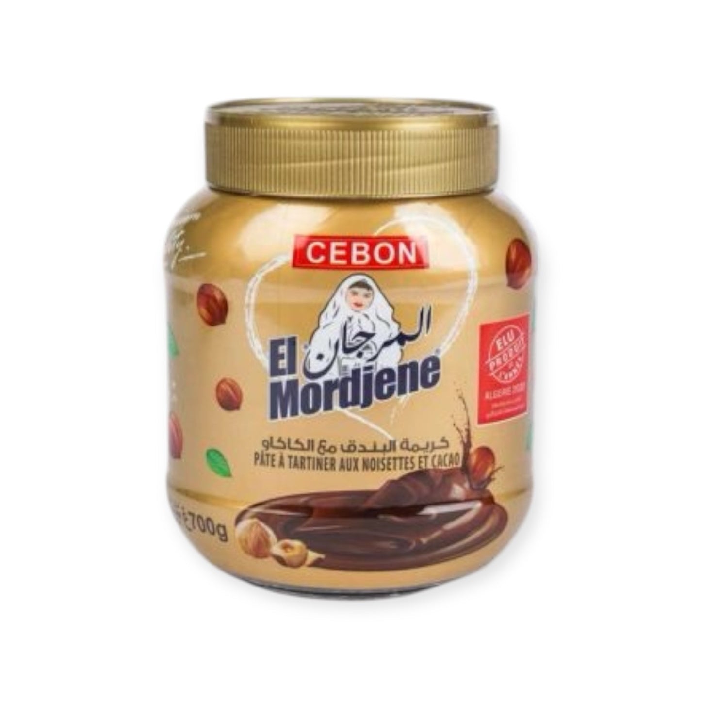Cebon El Mordjene Hazelnut & Cocoa Spread 700g | Ansably