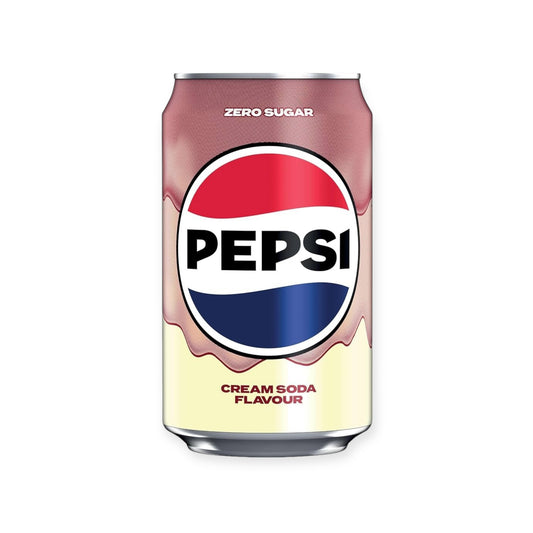 Pepsi Cream Soda Zero Sugar 330ml