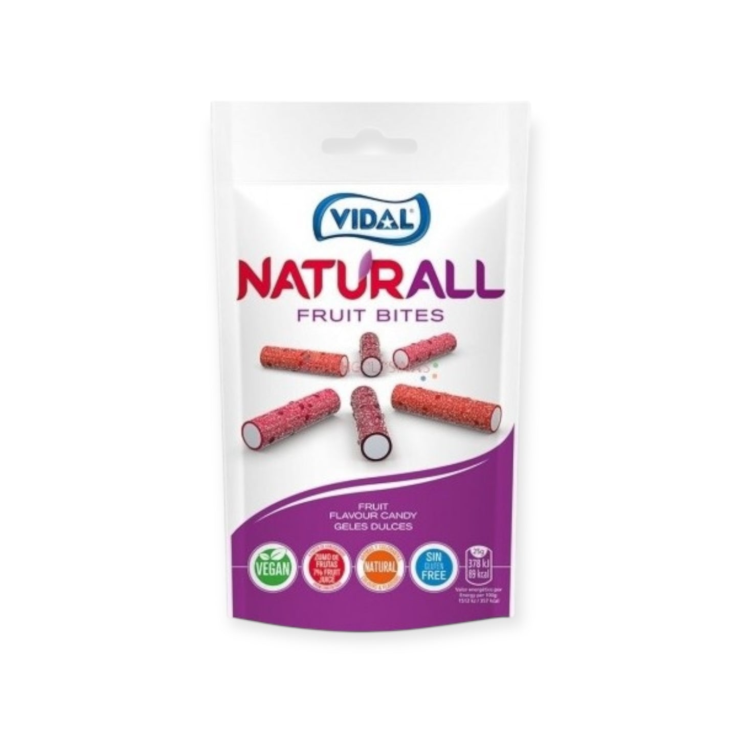 Vidal Naturall Fruit Bites 180g