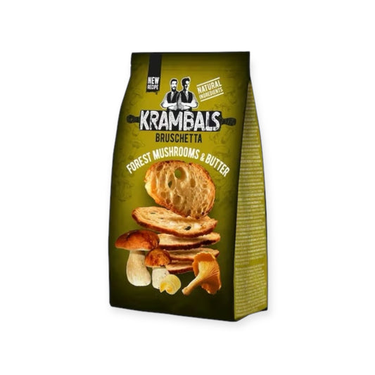 Krambals Bruschetta Forest Mushrooms & Butter 70g | Ansably