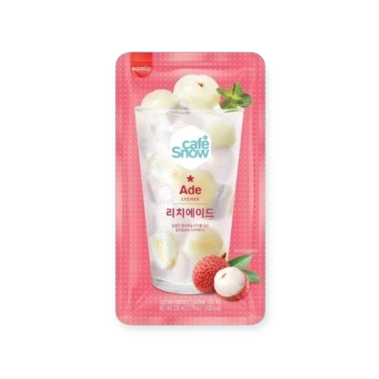 Café Snow Lychee Ade 230ml