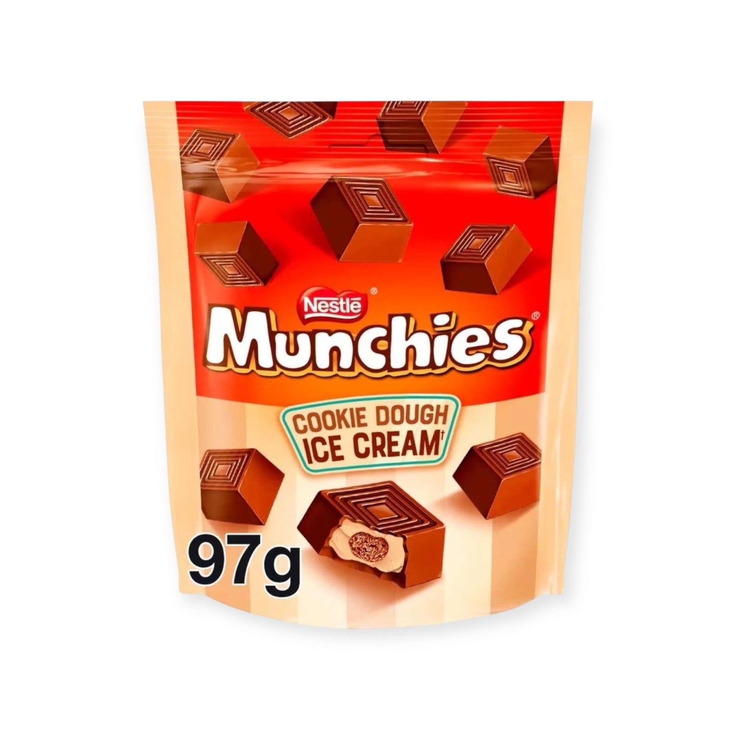 Nestlé Munchies Cookie Dough Ice Cream Flavour 97g