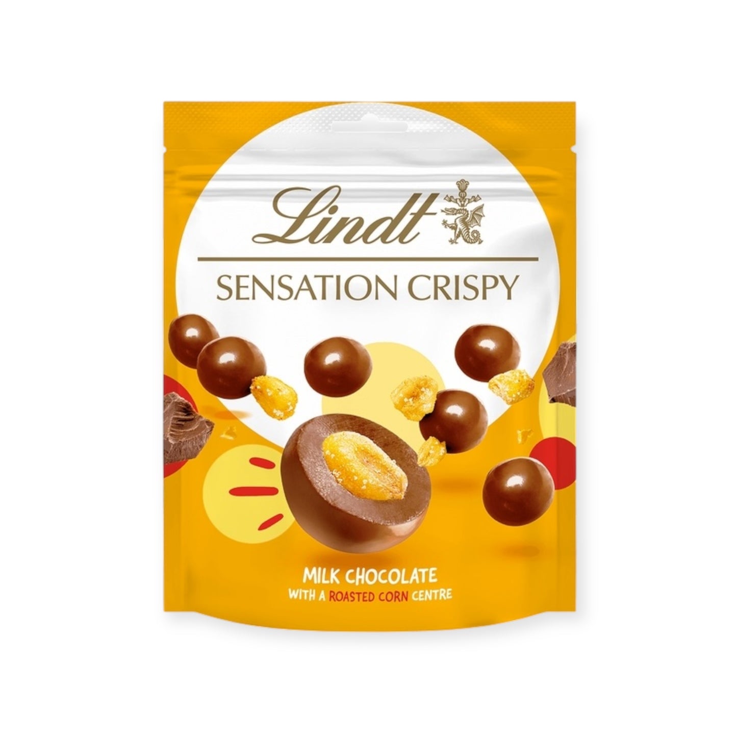 Lindt Sensation Crispy Roasted Corn Milk Chocolate 140g