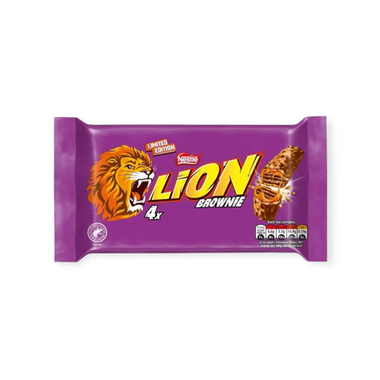 Nestlé Lion Brownie Chocolate Bars 4 x 30g