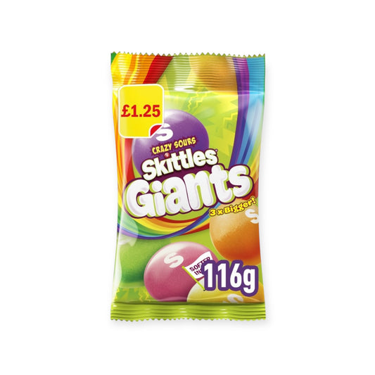 Skittles Giants Crazy Sours 116g