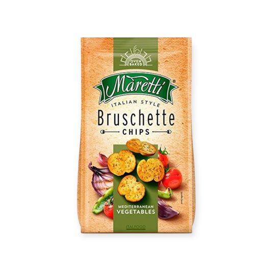 Maretti Bruschette Chips Mediterranean Vegetables 70g | Ansably