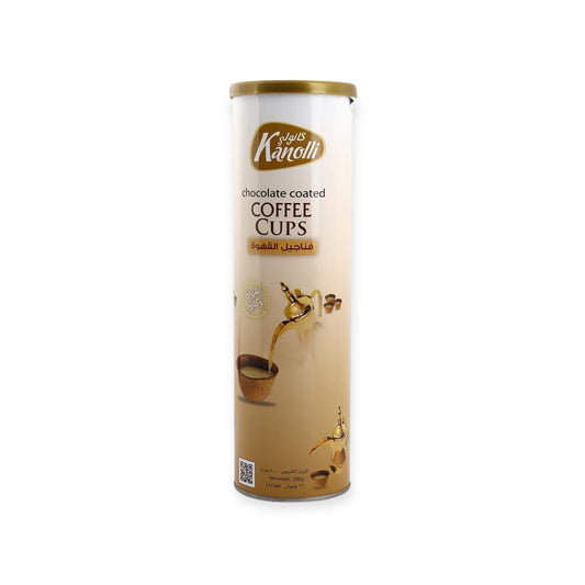 Kanolli Chocolate Coated Coffee Cups 12 pcs 200g | Ansably