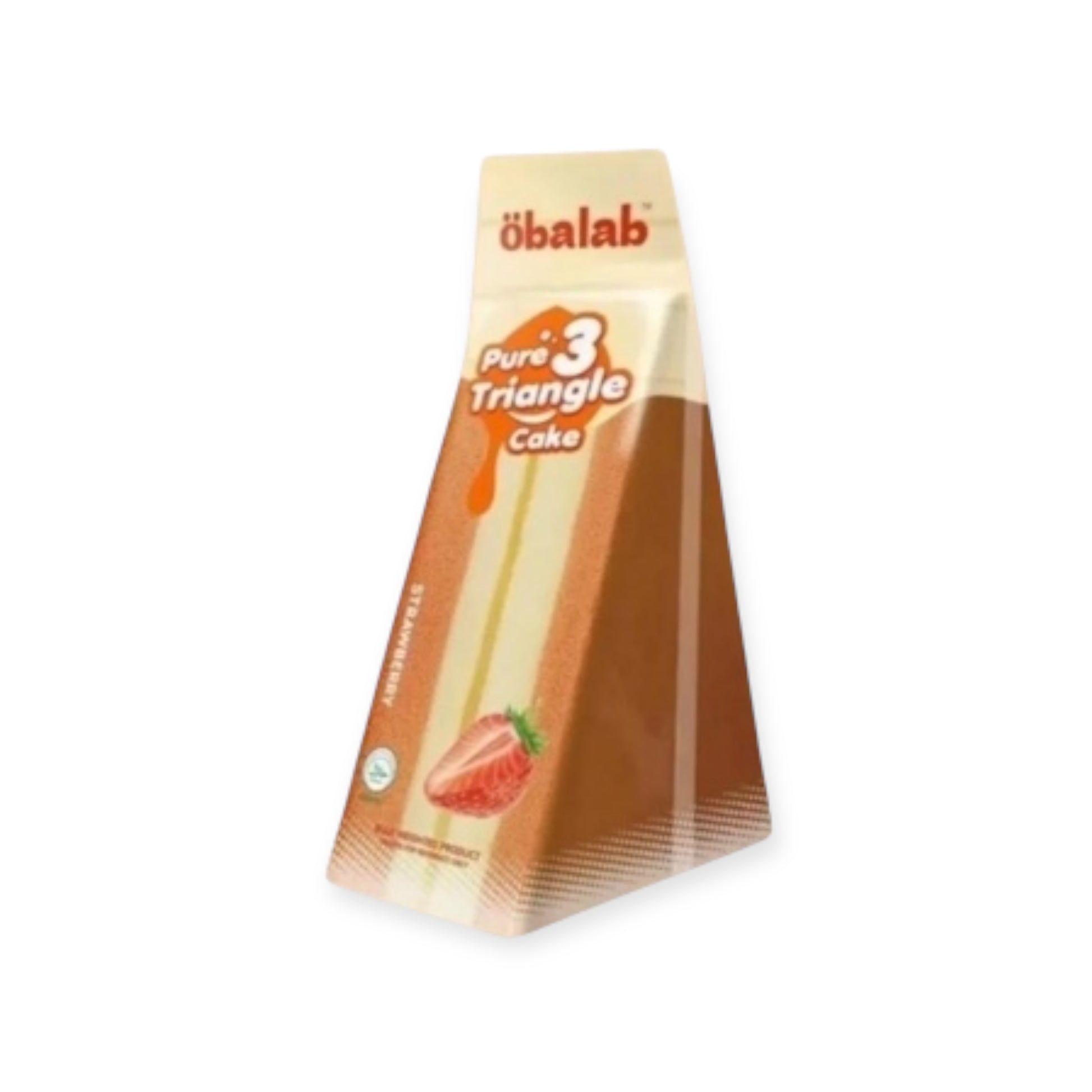 Öbalab Triangle Cake Strawberry 100g | Ansably