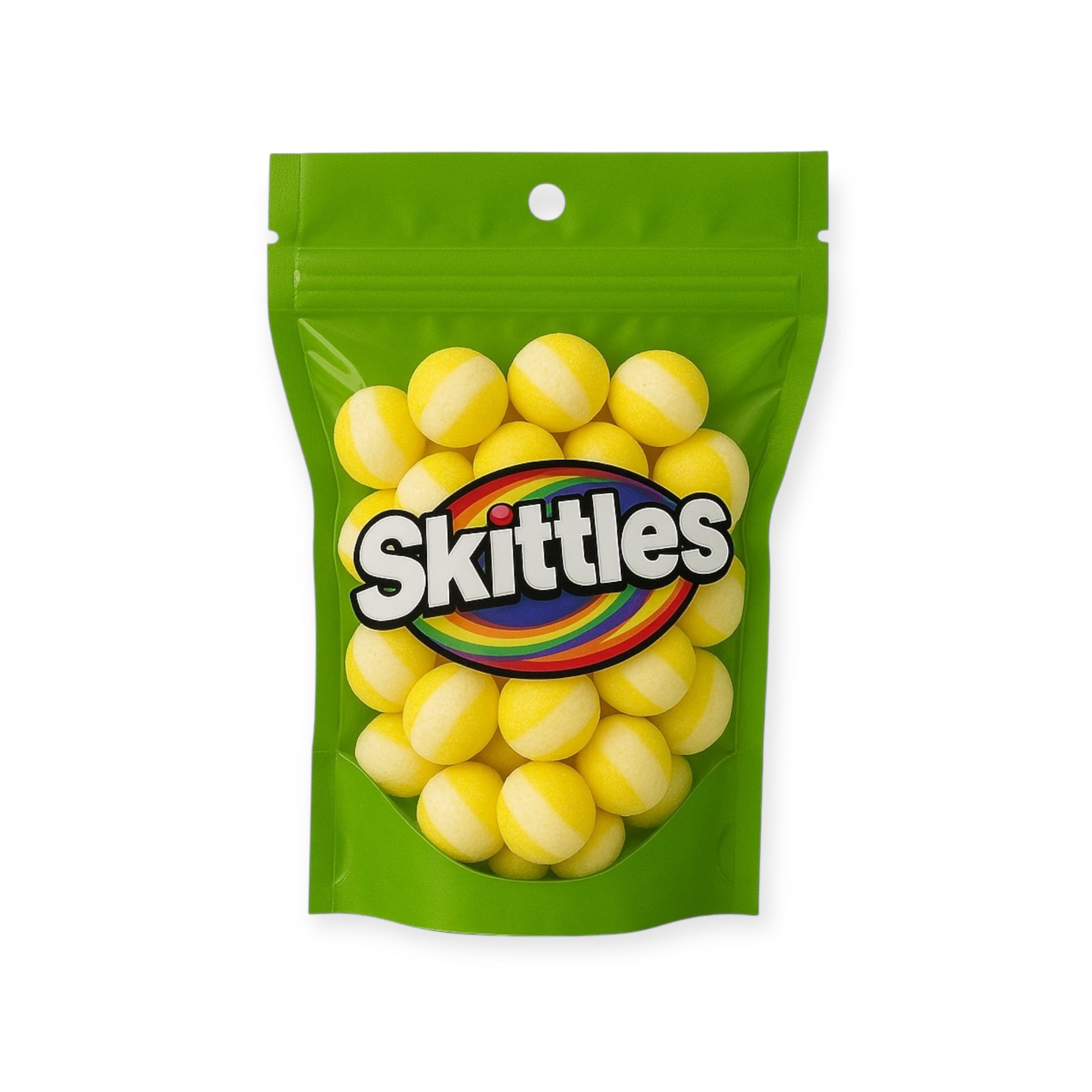 Freeze Dried Skittles Lemon Flavor 70g | Ansably