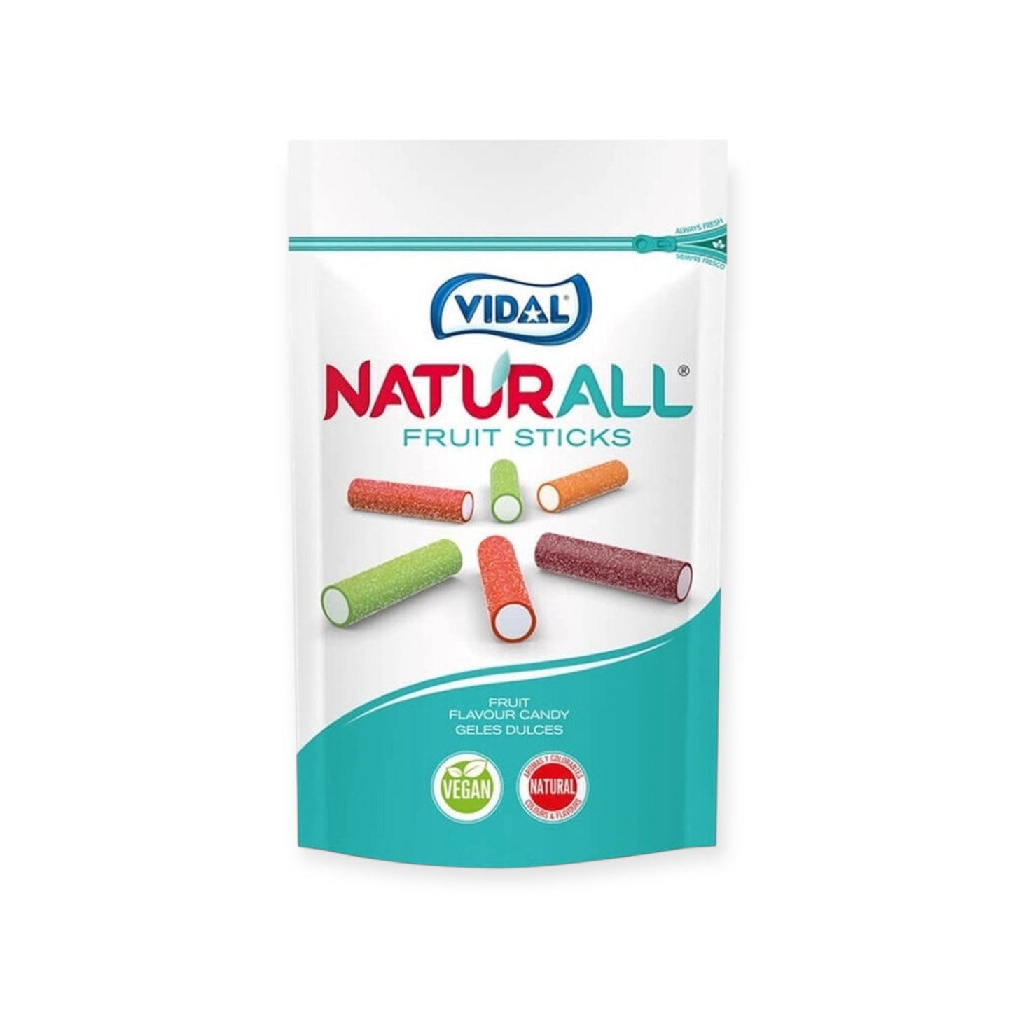 Vidal Naturall Fruit Sticks 180g