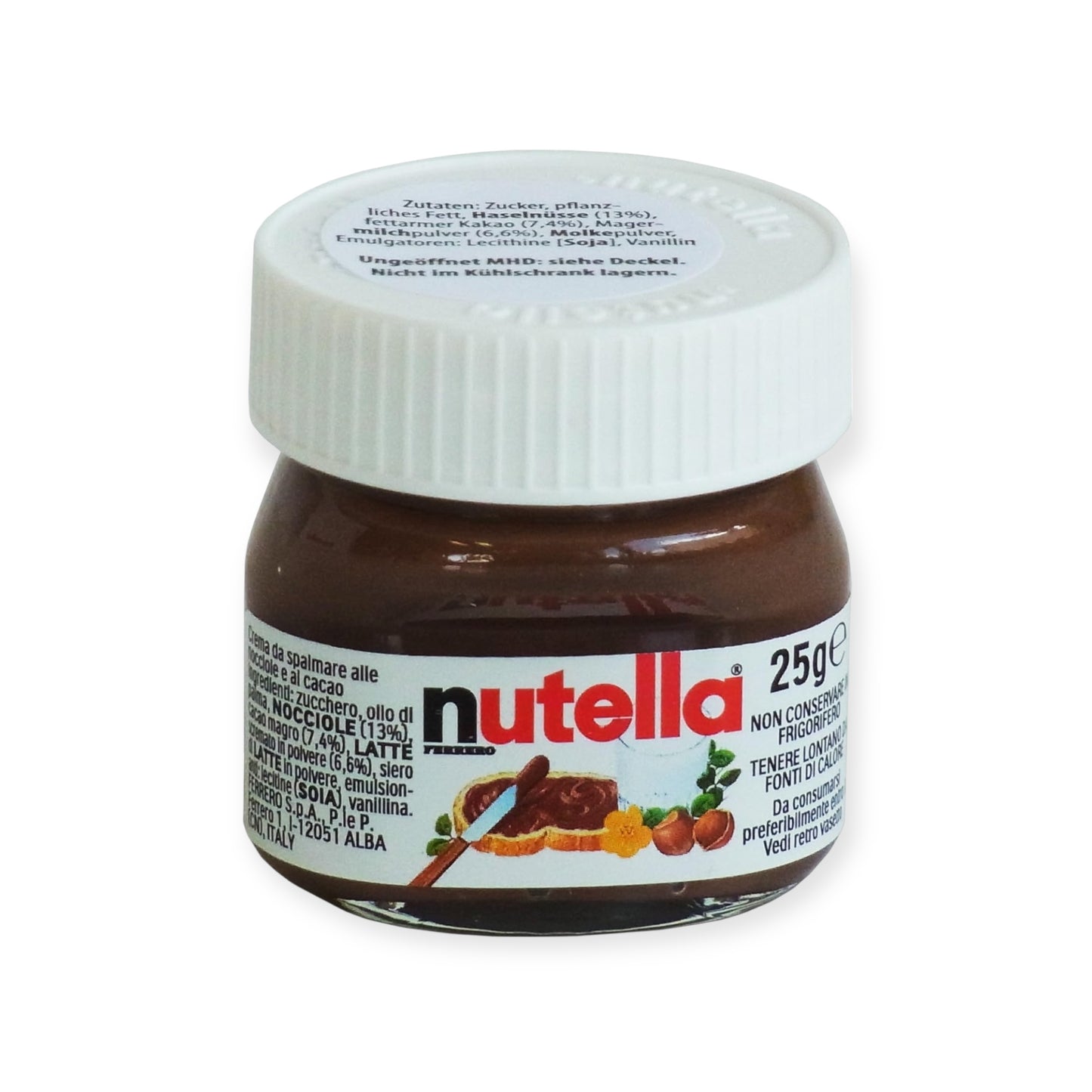 Nutella Hazelnut Spread 25g | Ansably