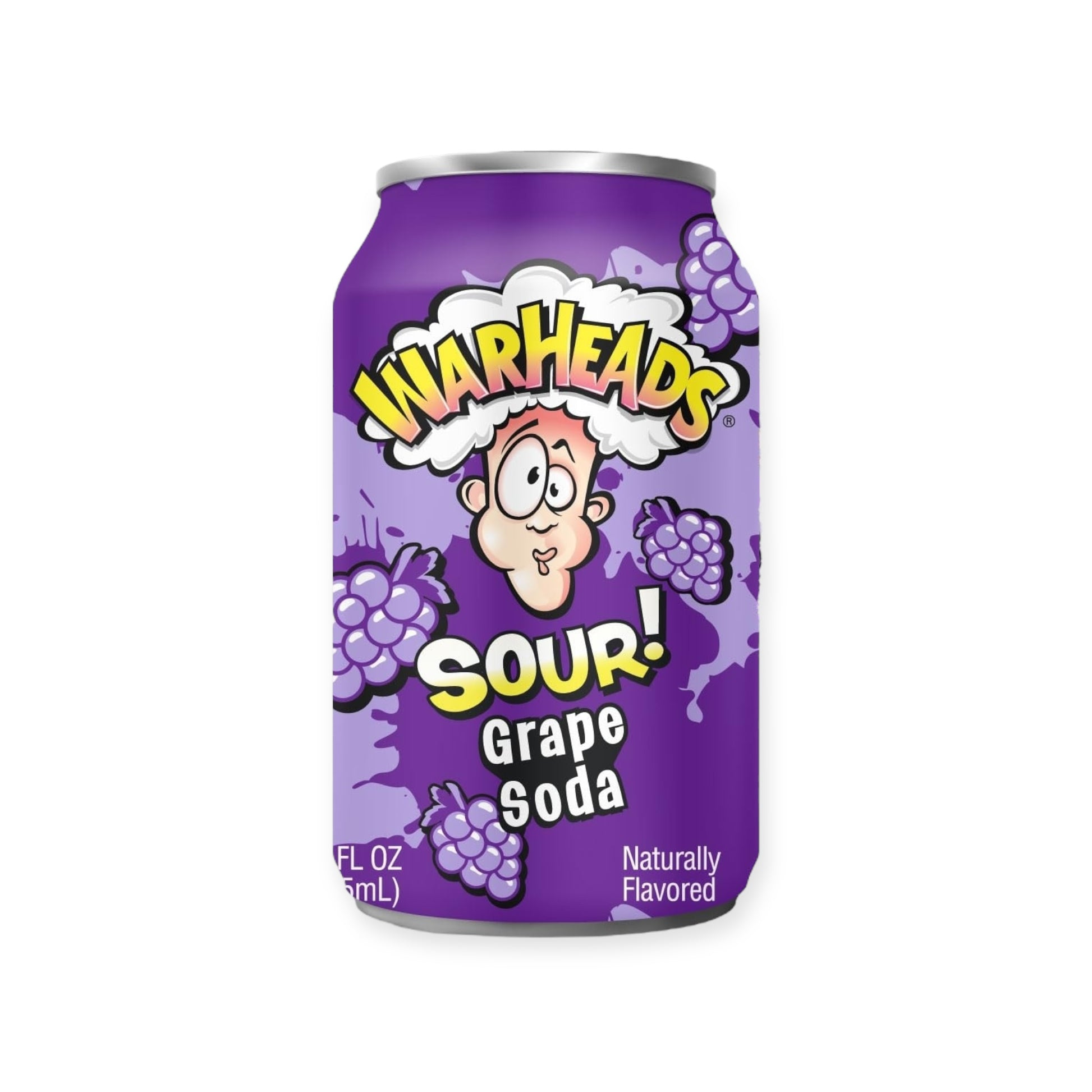 Warheads Sour Grape Soda 355ml | Ansably