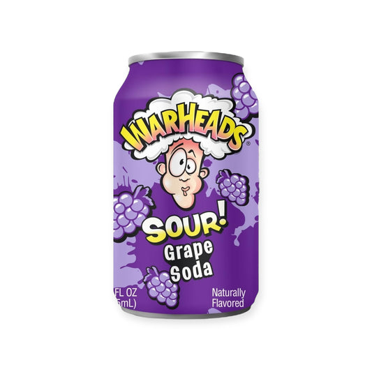 Warheads Sour Grape Soda 355ml | Ansably