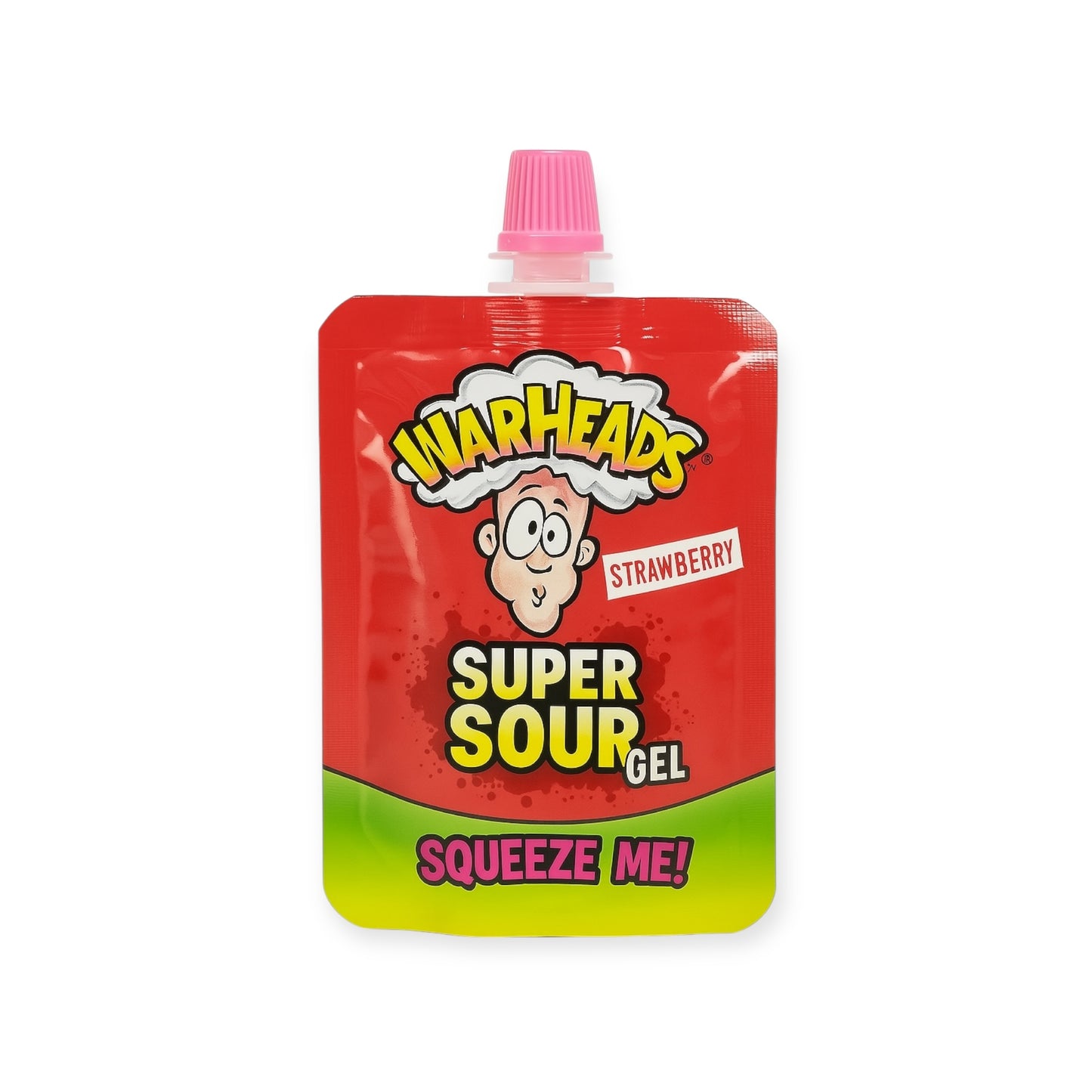 Warheads Super Sour Gel Strawberry Flavor 20g | Ansably