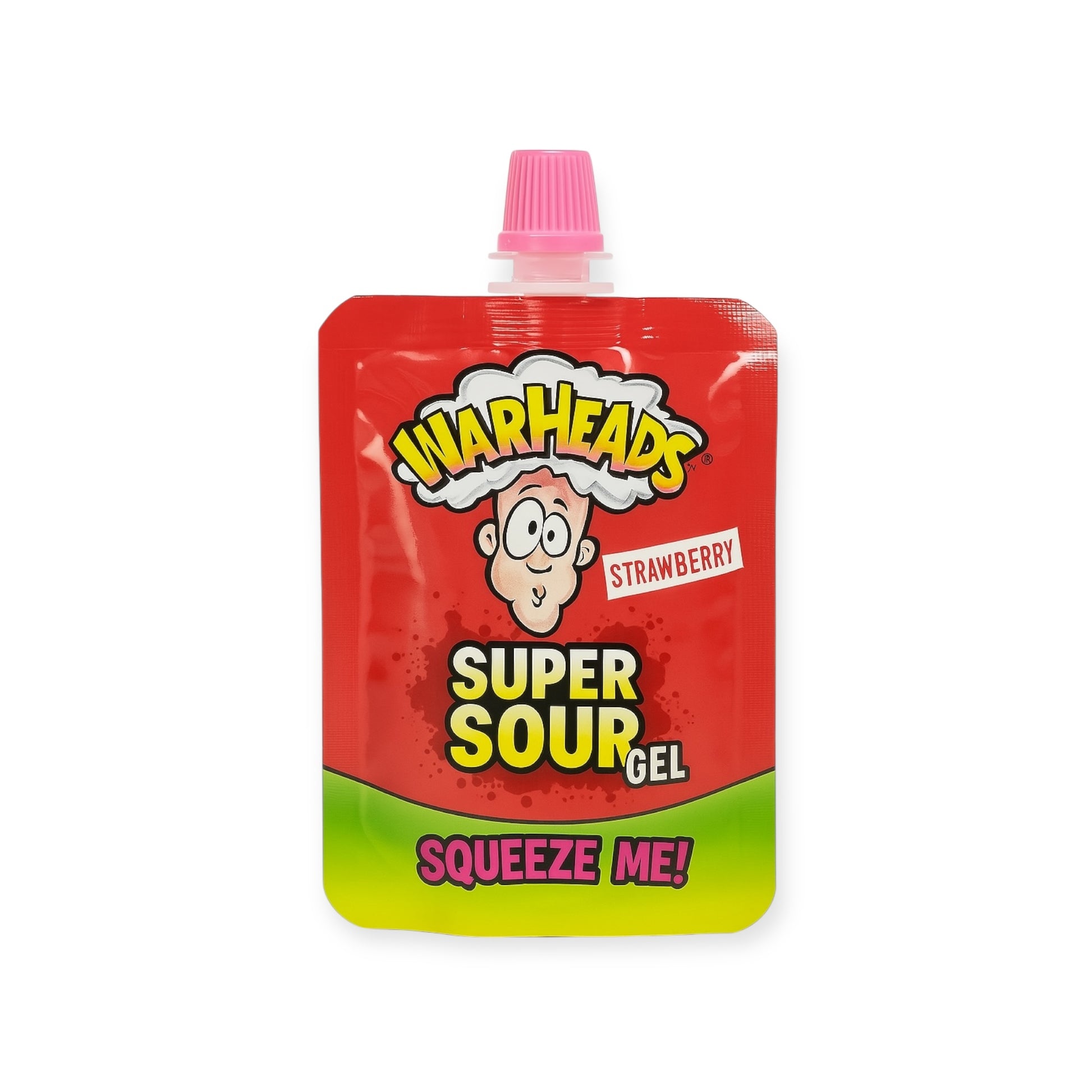 Warheads Super Sour Gel Strawberry Flavor 20g | Ansably