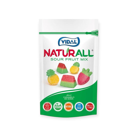 Vidal NaturAll Sour Fruit Mix 180g
