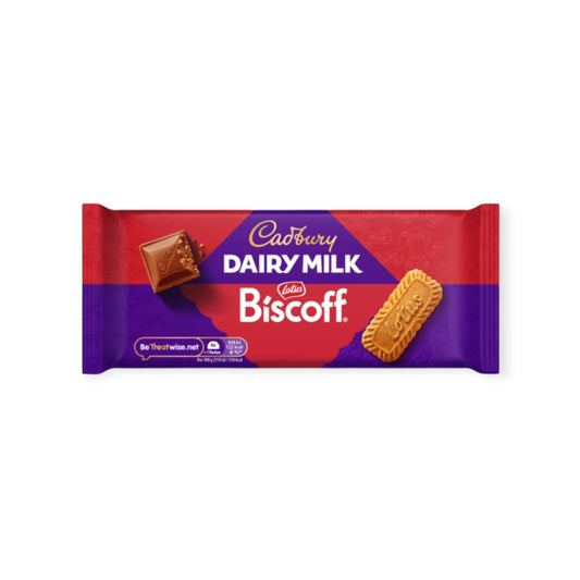 Cadbury Dairy Milk Lotus Biscoff Chocolate Bar 95g