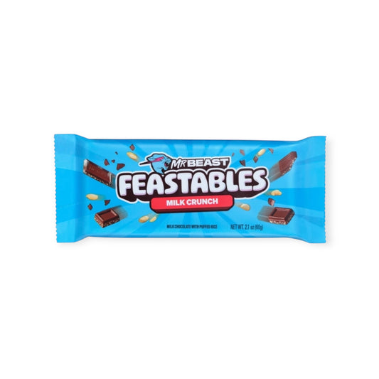 MrBeast Feastables Milk Crunch 60g | Ansably