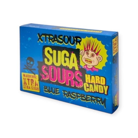 Suga Sours Blue Raspberry Hard Candy 100g | Ansably