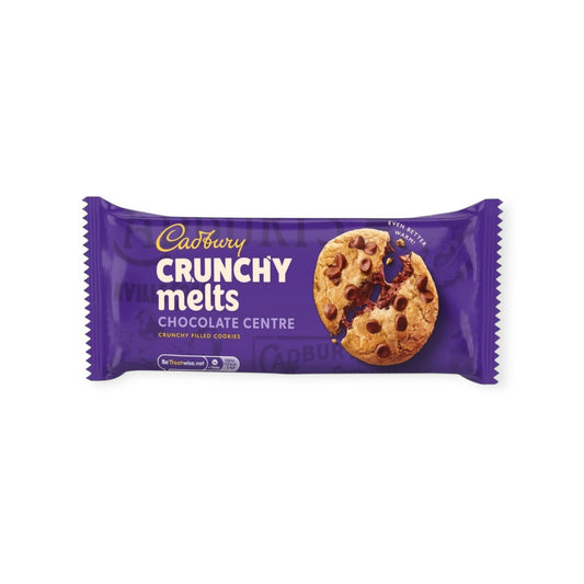 Cadbury Crunchy Melts Chocolate Centre Cookies 156g