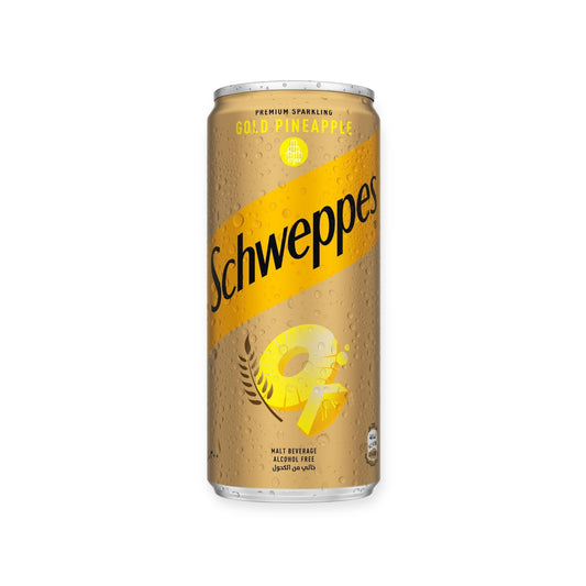 Schweppes Gold Pineapple Malt Beverage 240ml | Ansably