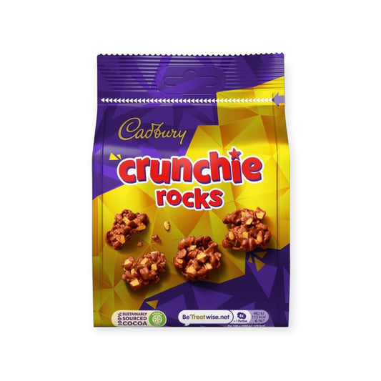Cadbury Crunchie Rocks Chocolate Clusters 110g