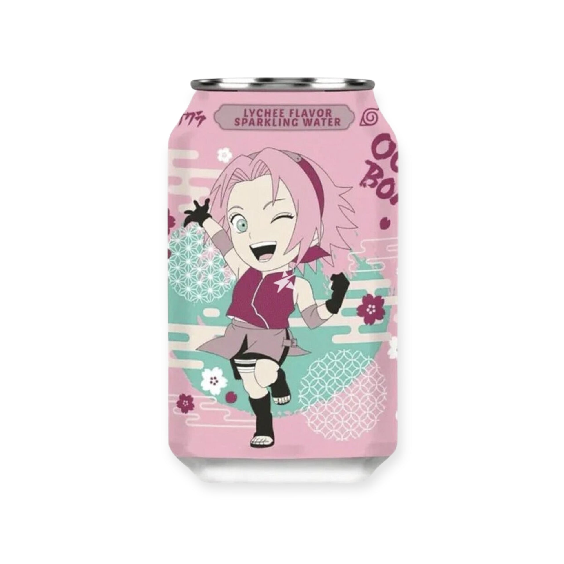 Ocean Bomb Sakura Lychee Sparkling Water 330ml | Ansably