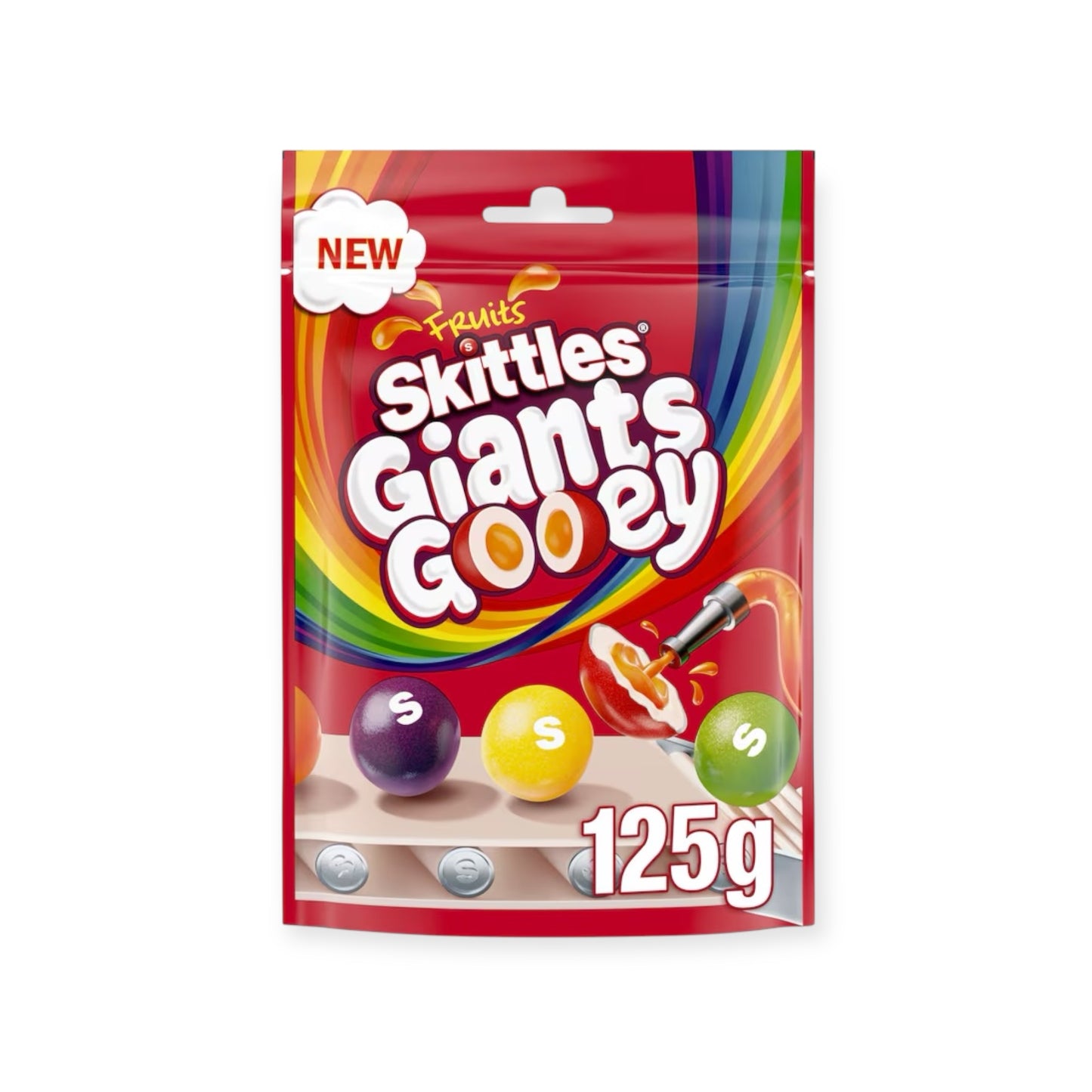 Skittles Giants Gooey Fruits 125g