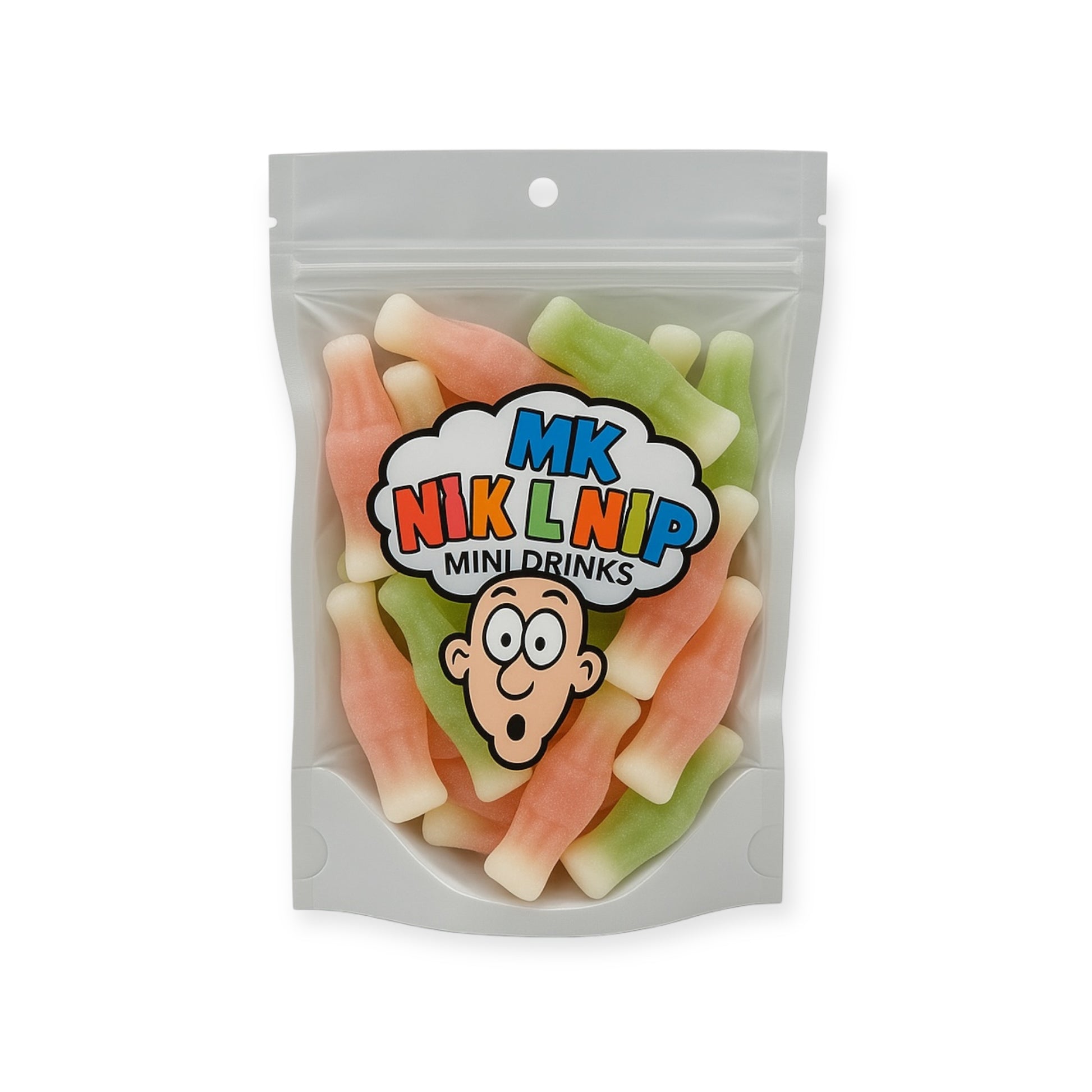MK Freeze Dried Nik Nip Mini Drinks Candy 75g | Ansably