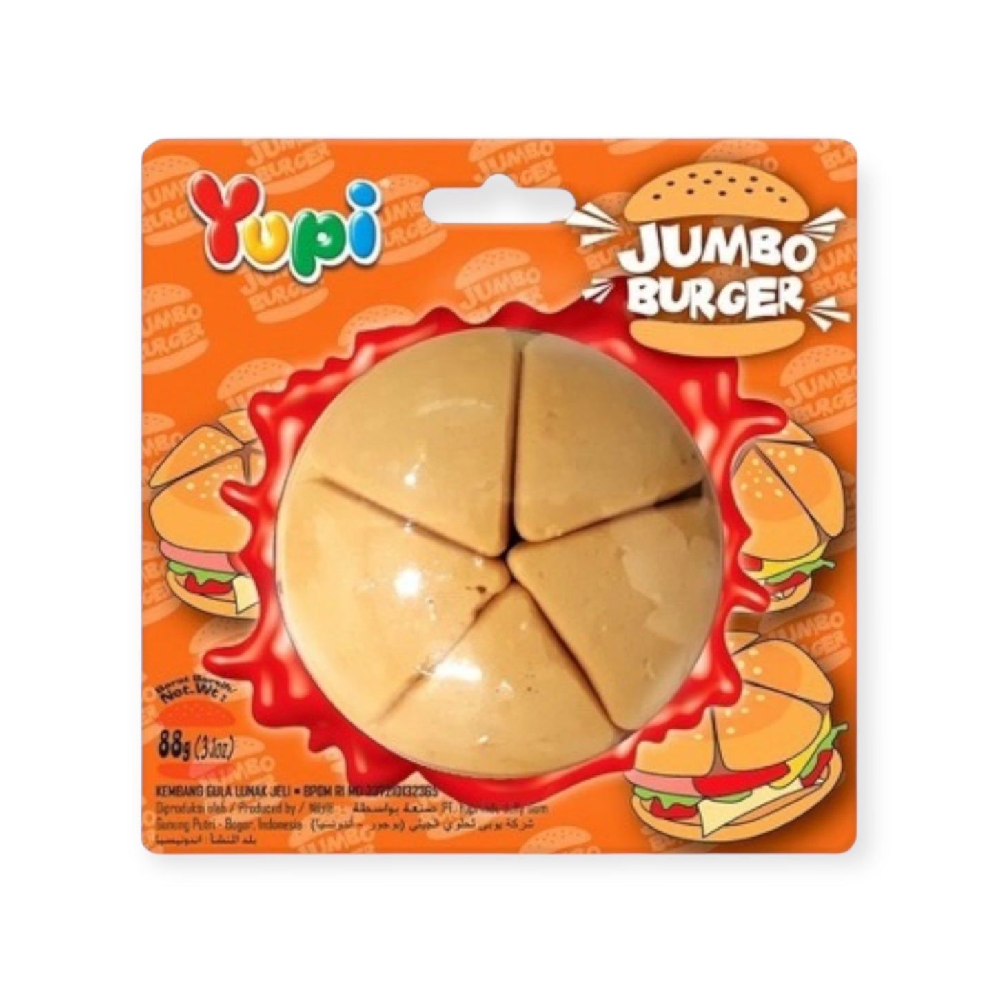 Yupi Jumbo Burger 88g