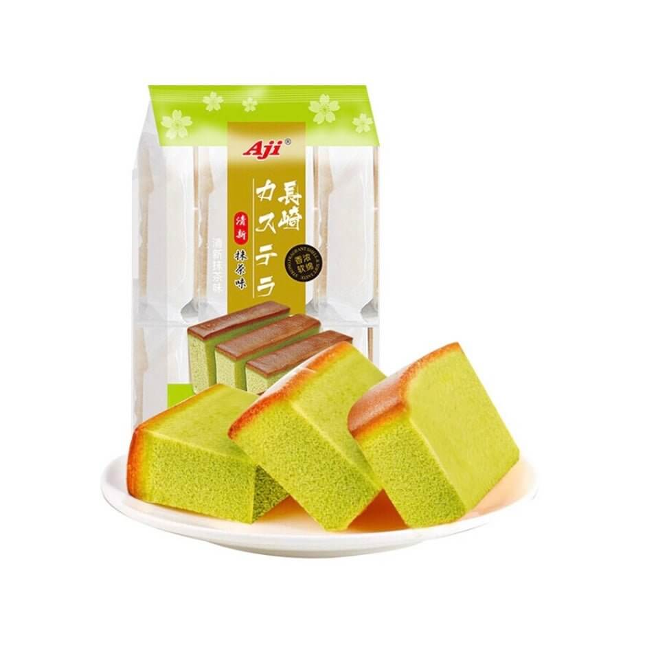 Aji Nagasaki Style Matcha Cake 330g | Ansably