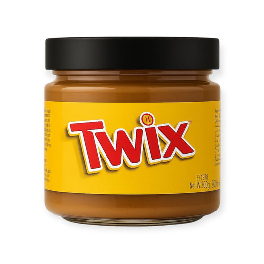 Twix Chocolate Spread with Crunchy Biscuit Pieces 200g | Buy Online at Ansably | Premium Quality | Fast Delivery in UAE